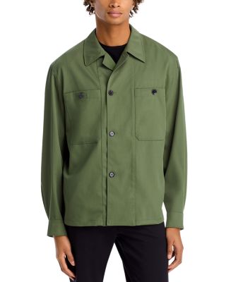 Lemaire Regular Fit Wool Military Shirt
