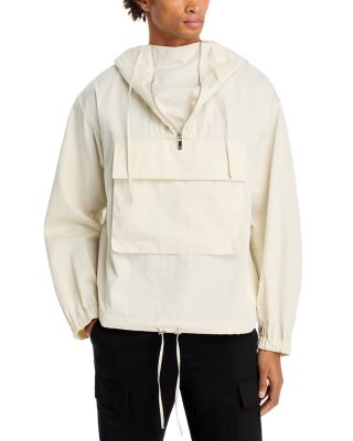 Helmut Lang Gusset Half Zip Hooded Jacket