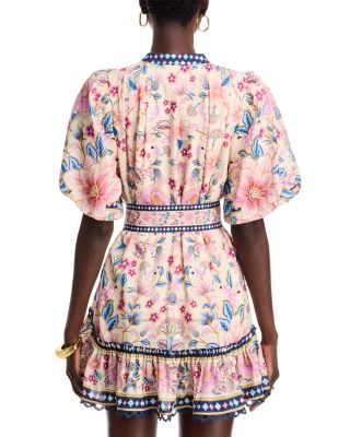 Superbloom Tapestry Mini Dress