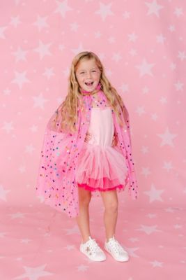 Girls' Confetti Cape - Little and Big Kid