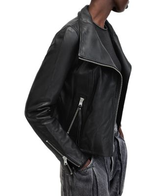 Ellis Leather Biker Jacket