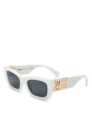 MU Rectangle Sunglasses, 53mm
