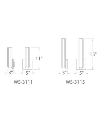  Vogue 5in 3000K LED Wall Sconce