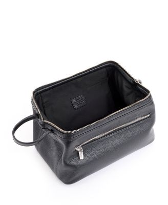 Classic Leather Toiletry Bag
