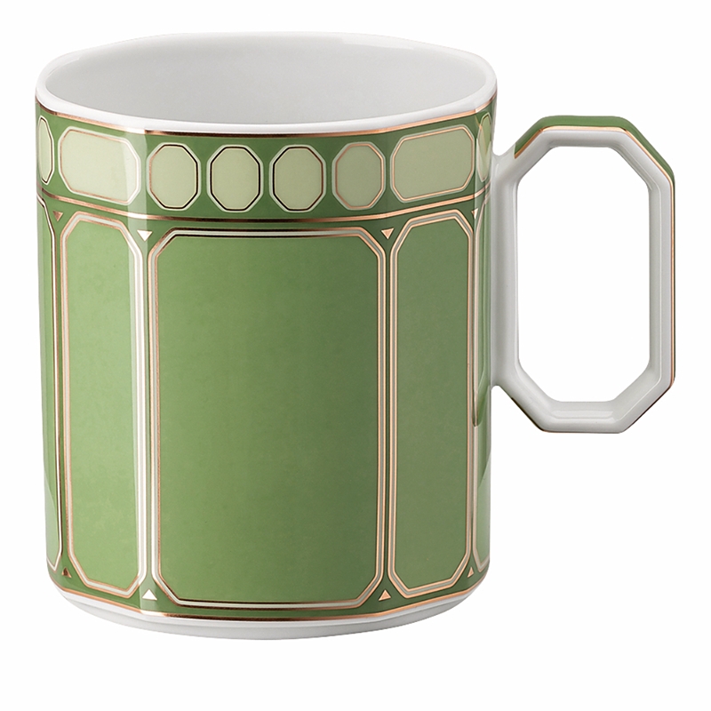 Rosenthal Swarovski X Signum Mug In Green
