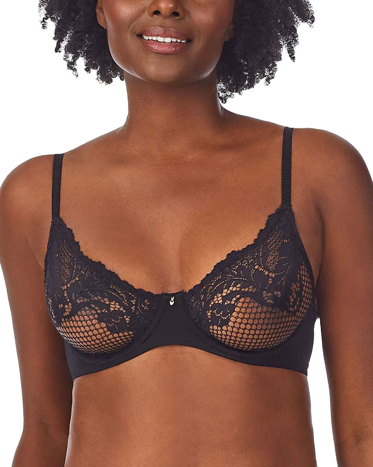 Le Mystere Lace Allure Unlined Underwire Demi Bra