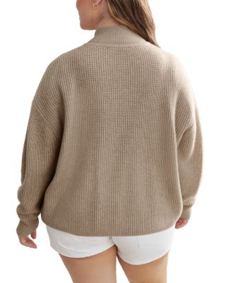 Cashmere Half Zip Sweater