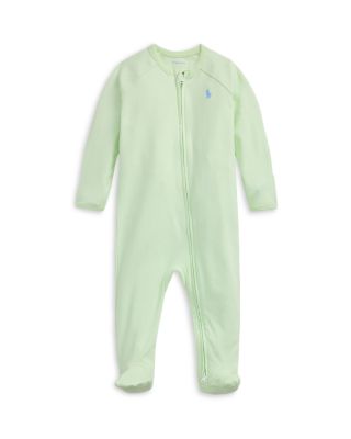 Ralph Lauren - Boys' Cotton Interlock Footed Coverall - Baby