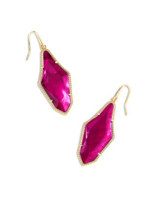 Kendra Scott Evelyn 14K Gold Plated Colored Stone Drop Earrings