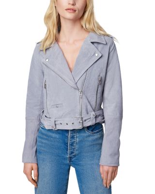Suede Moto Jacket