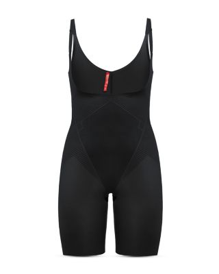 Thinstincts 2.0 Open Bust Mid Thigh Bodysuit  