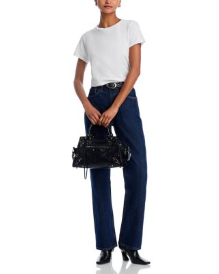 90s High Rise Loose Straight Jeans in Heritage Rinse 