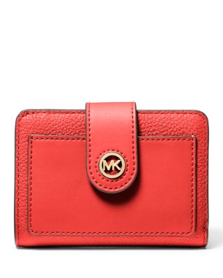 Michael Kors Small Logo Print Compact Wallet Bloomingdale's