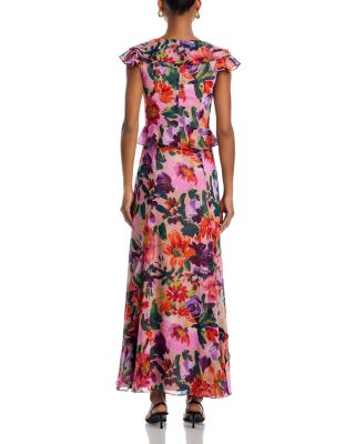 Flutter Sleeve Maxi Dress - Exclusive