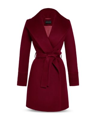 Shawl Collar Wrap Coat