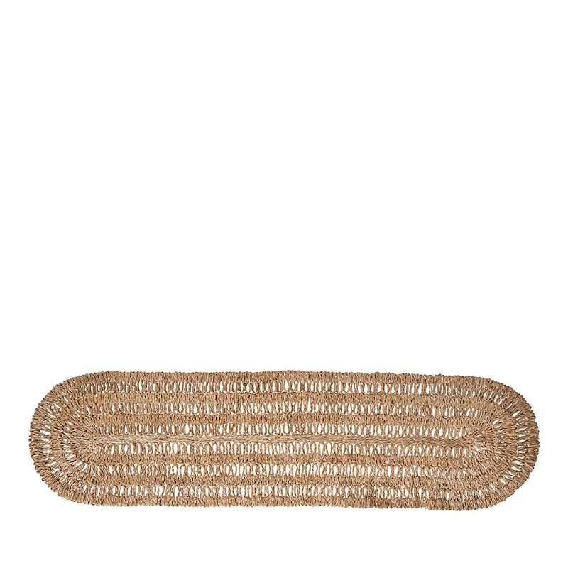 Juliska Straw Loop Table Runner In Natural