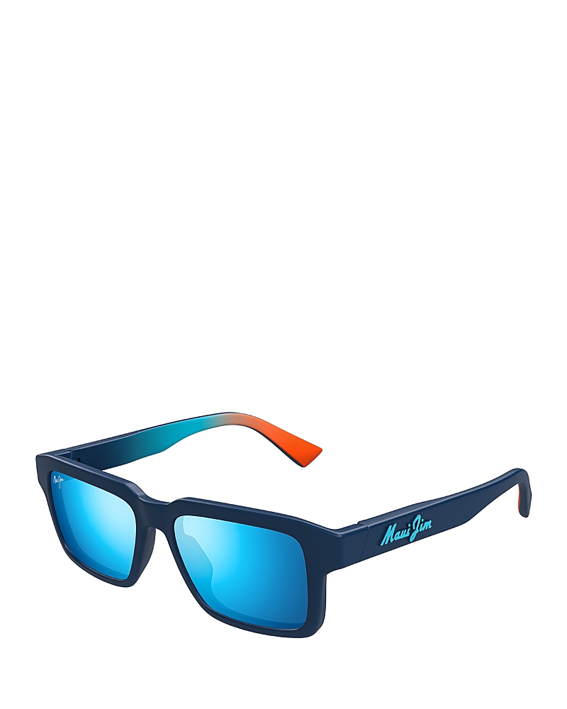 Maui Jim Kahiko Rectangle Sunglasses, 53mm