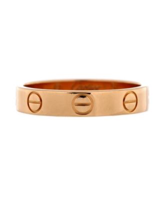 Pre-Owned Cartier - Love Wedding Band Ring 18K Rose Gold