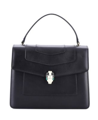 Pre-Owned Bvlgari - Medium Serpenti Forever Top Handle Bag Leather