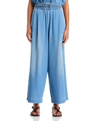 High Rise Wide Leg Pants