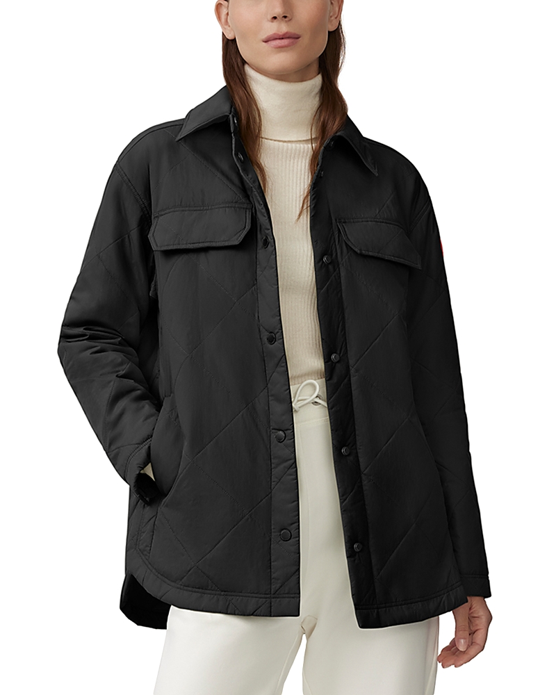 CANADA GOOSE ALBANY QUILTED SHIRT JACKET