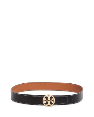 Women's Miller Logo Reversible Leather Belt