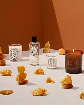 Ambre (Amber) Scented Colored Candle 6.5 oz.