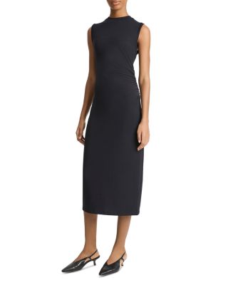 Ruched Side Sheath Dress