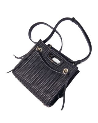 Mini Quilted Leather Tote 