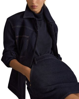 Elise Wool Blend Skirt