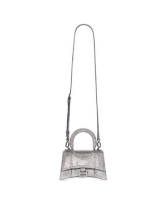 Hourglass Handbag with Rhinestones
