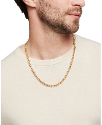 Men's DY Madison® Chain Necklace in 18K Yellow Gold, 6mm