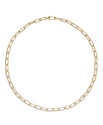 DY Madison Chain Necklace in 18K Yellow Gold, 18"