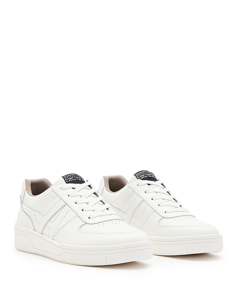 Allsaints Leather Valentina Low-top Sneakers In White