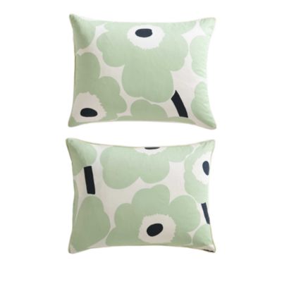 Unikko Cotton 3 Piece Duvet Cover Set, Full Queen