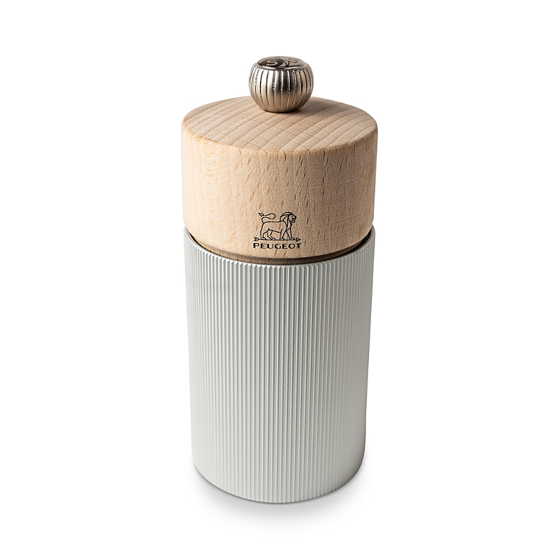 Peugeot Line Salt Mill, Natural Aluminum 5