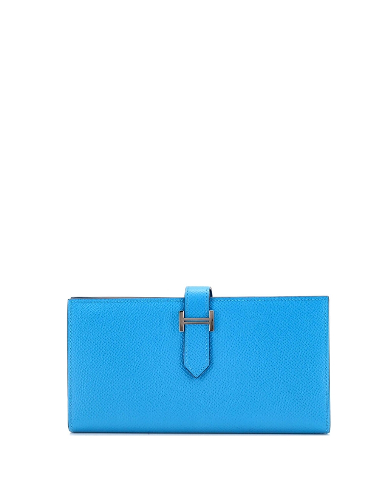 Pre-Owned HERMES Long Bearn Wallet Epsom