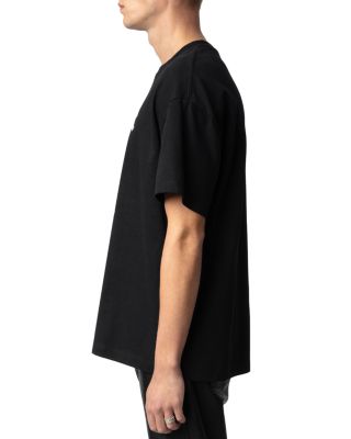 Teddy Cotton Studded Rock N Roll Graphic Tee