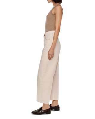 Taylor Ultra High Rise Barrel Leg Jeans in Flax