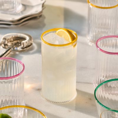 Nell Highball Glass, Watercress