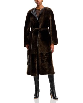 Nour Hammour - Berna Shearling Coat