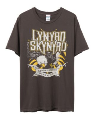 Junk Food Clothing Unisex Lynyrd Skynyrd Since 1974 Flea