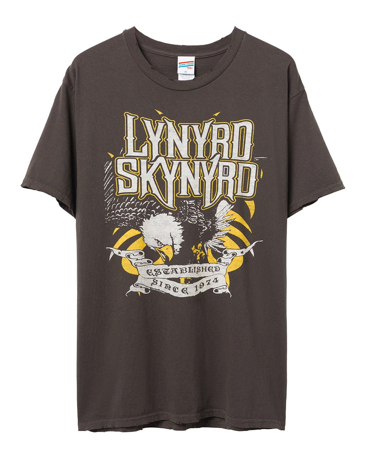 Junk Food Clothing Unisex Lynyrd Skynyrd Since 1974 Flea Market Tee