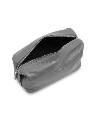 Kenyatta Leather Toiletry Bag