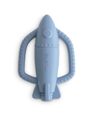 Mushie Rocket Rattle Teether | Bloomingdale's Kids