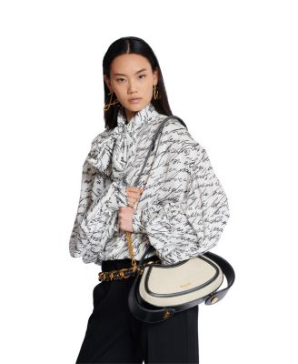  Women's Medium Jolie Madame Bag in Canvas and Leather