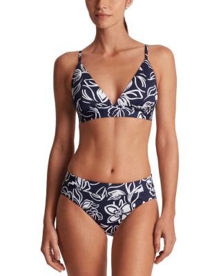 Floral Print Bikini Top