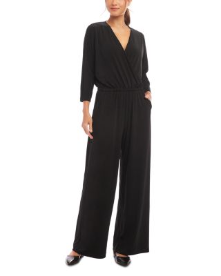 Crossover Neck Jumpsuit