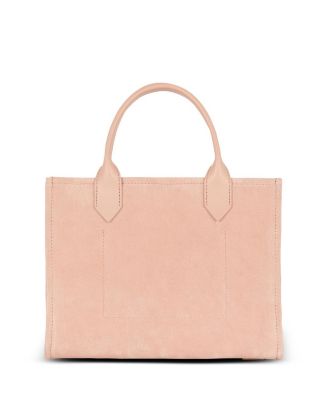  Women's Small Suede B-Army Tote Bag