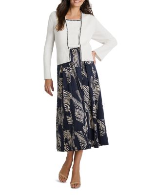 Trimmed Rib Knit Sleeveless Top